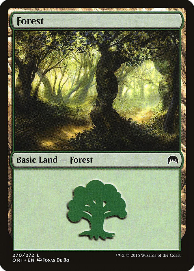 Forest (270) [Magic Origins] | Kessel Run Games Inc. 
