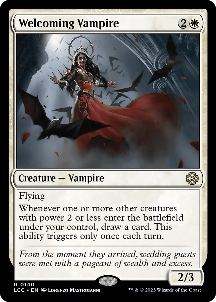 Welcoming Vampire [The Lost Caverns of Ixalan Commander] | Kessel Run Games Inc. 