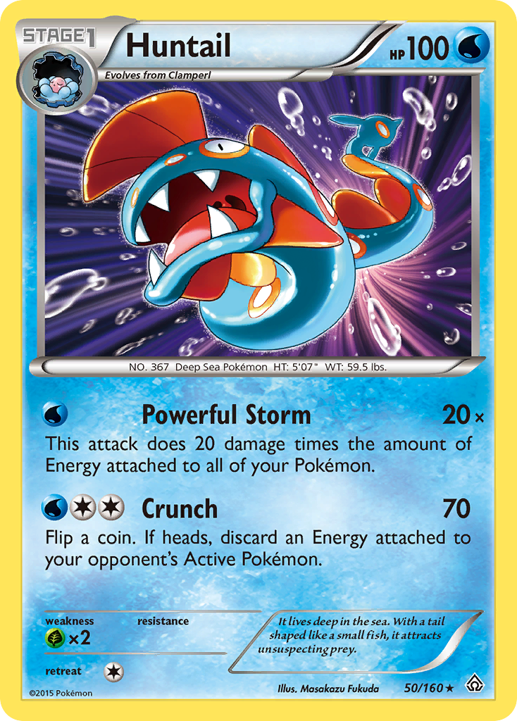 Huntail (50/160) [XY: Primal Clash] | Kessel Run Games Inc. 