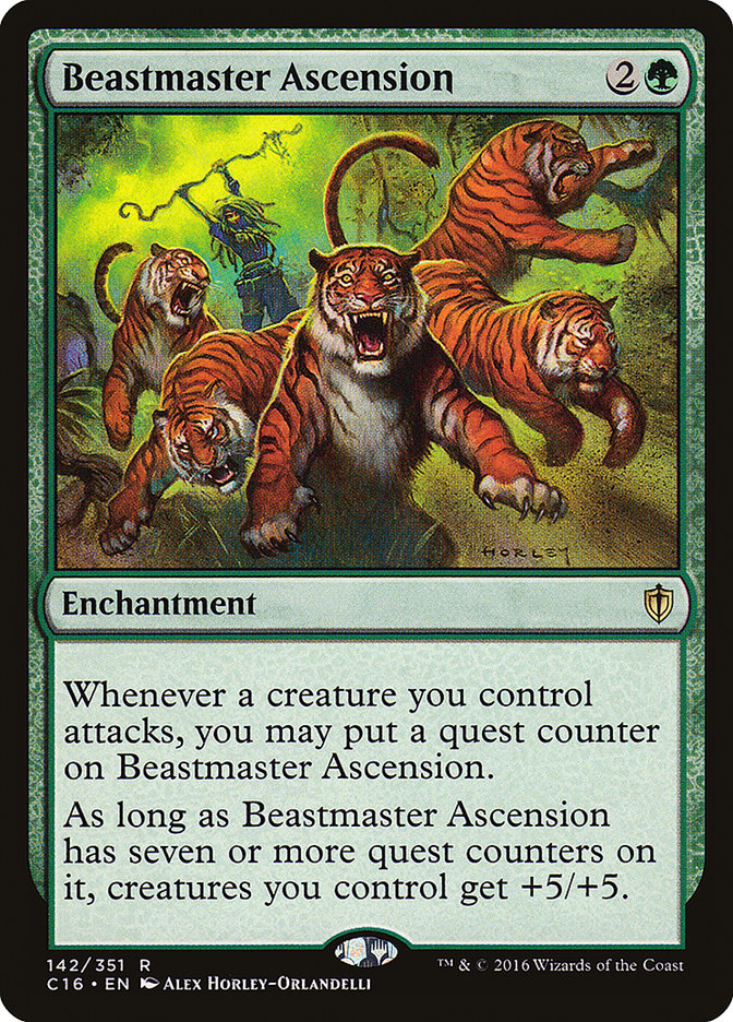 Beastmaster Ascension [Commander 2016] | Kessel Run Games Inc. 