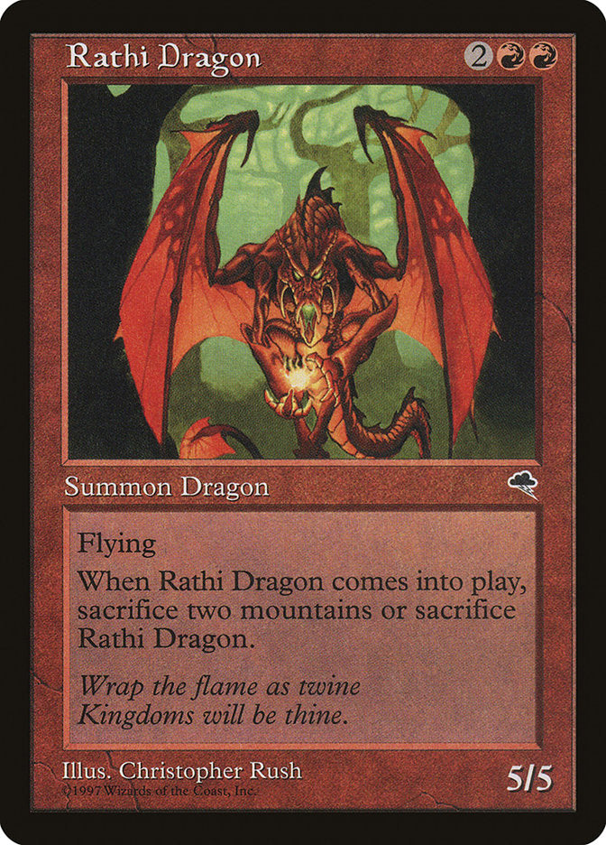 Rathi Dragon [Tempest] | Kessel Run Games Inc. 