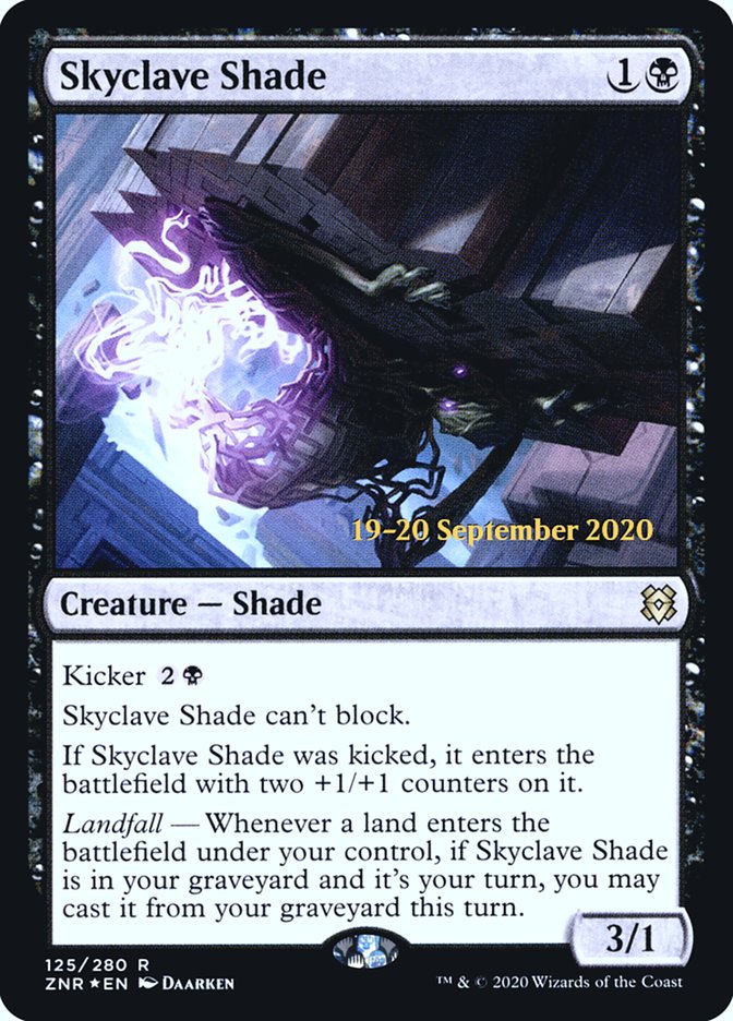 Skyclave Shade [Zendikar Rising Prerelease Promos] | Kessel Run Games Inc. 