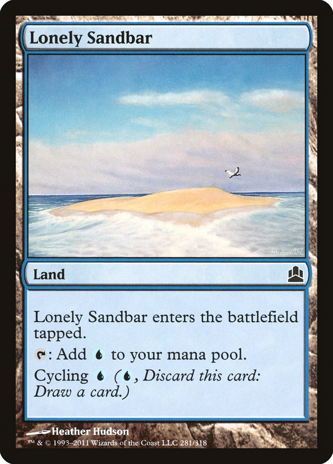 Lonely Sandbar [Commander 2011] | Kessel Run Games Inc. 