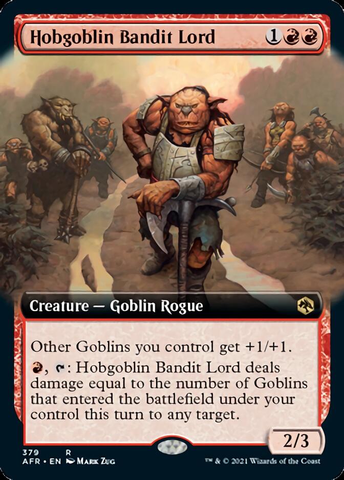 Hobgoblin Bandit Lord (Extended Art) [Dungeons & Dragons: Adventures in the Forgotten Realms] | Kessel Run Games Inc. 