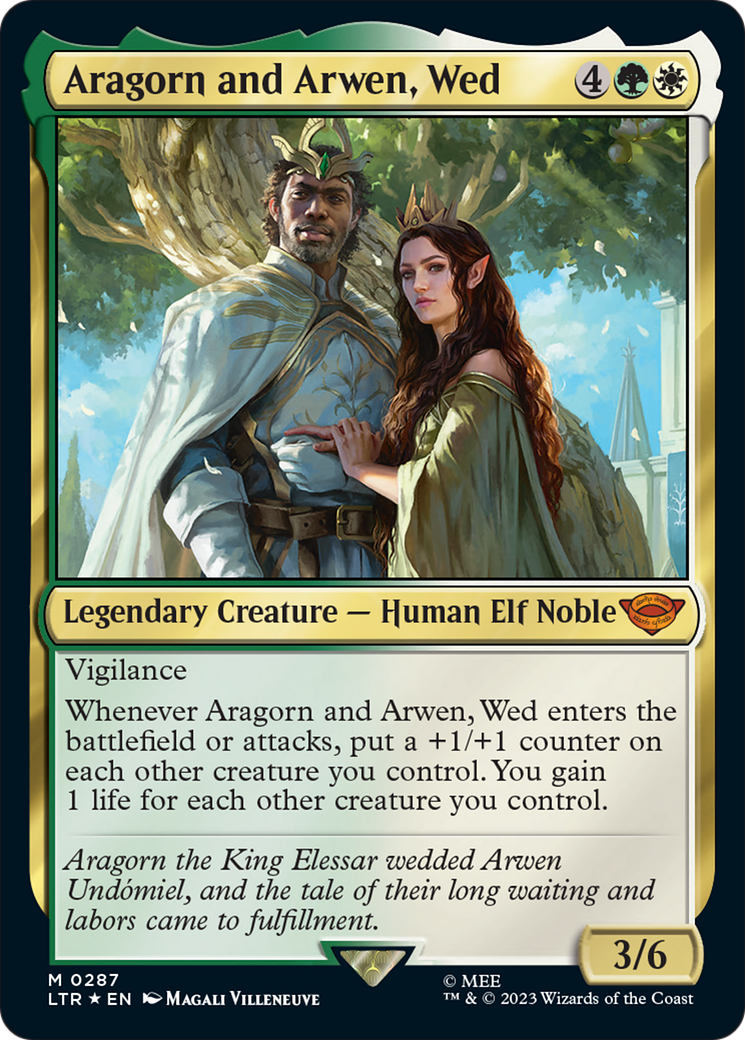 Aragorn and Arwen, Wed [The Lord of the Rings: Tales of Middle-Earth] | Kessel Run Games Inc. 