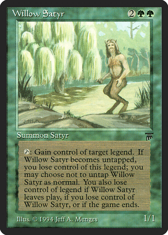Willow Satyr [Legends] | Kessel Run Games Inc. 
