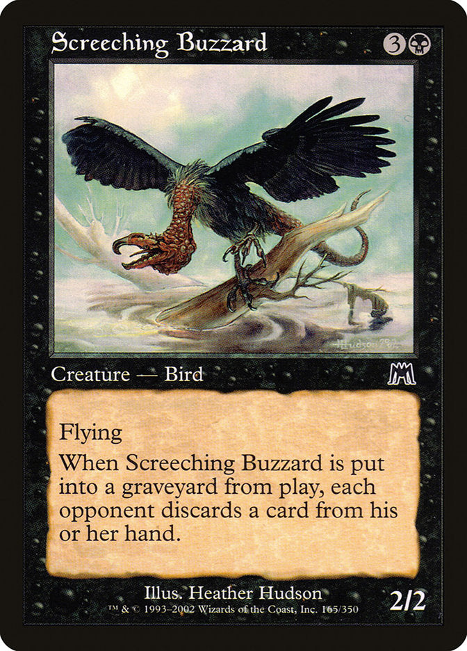 Screeching Buzzard [Onslaught] | Kessel Run Games Inc. 