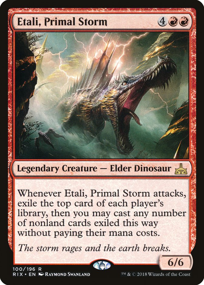 Etali, Primal Storm [Rivals of Ixalan] | Kessel Run Games Inc. 