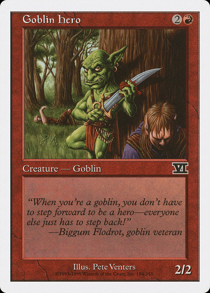 Goblin Hero [Classic Sixth Edition] | Kessel Run Games Inc. 