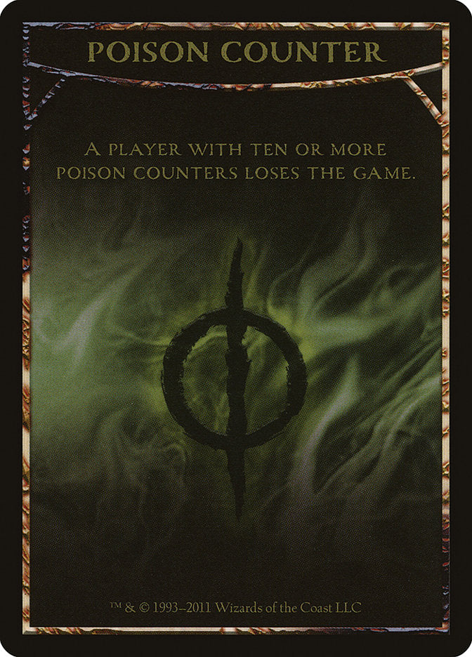 Poison Counter [Mirrodin Besieged Tokens] | Kessel Run Games Inc. 