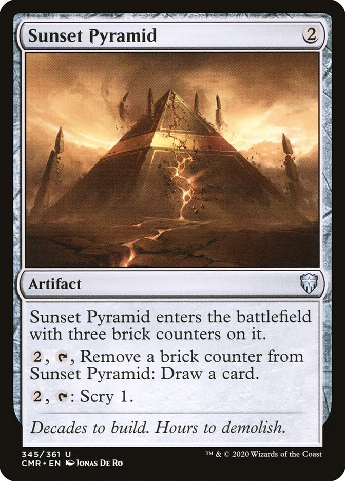 Sunset Pyramid [Commander Legends] | Kessel Run Games Inc. 