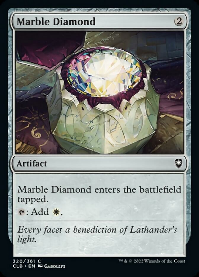 Marble Diamond [Commander Legends: Battle for Baldur's Gate] | Kessel Run Games Inc. 