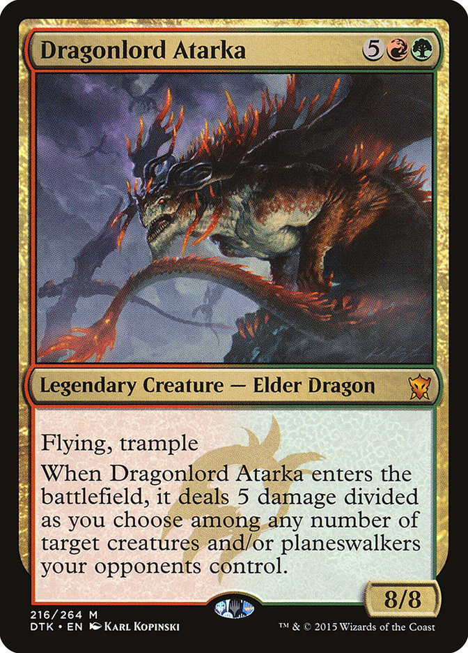 Dragonlord Atarka [Dragons of Tarkir] | Kessel Run Games Inc. 