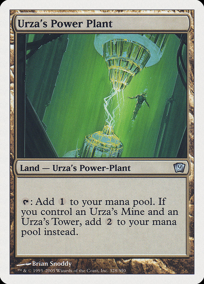 Urza's Power Plant [Ninth Edition] | Kessel Run Games Inc. 