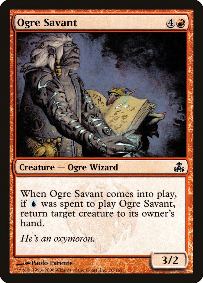 Ogre Savant [Guildpact] | Kessel Run Games Inc. 
