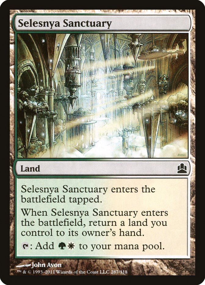 Selesnya Sanctuary [Commander 2011] | Kessel Run Games Inc. 