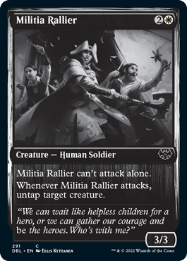 Militia Rallier [Innistrad: Double Feature] | Kessel Run Games Inc. 