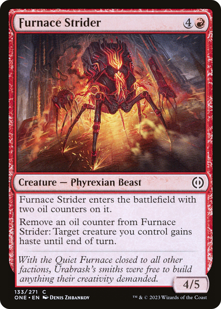 Furnace Strider [Phyrexia: All Will Be One] | Kessel Run Games Inc. 
