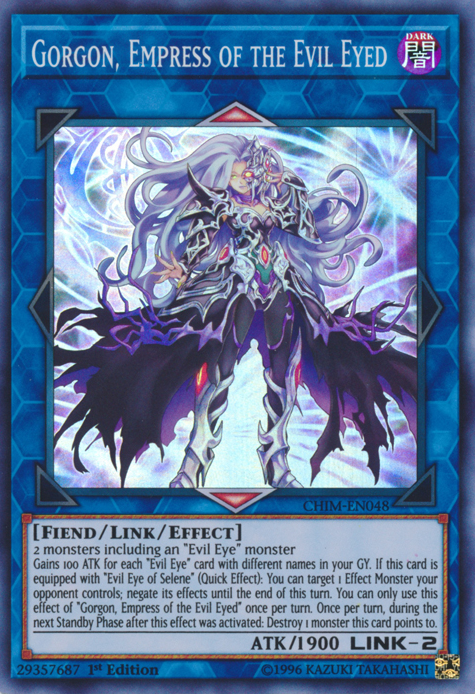 Gorgon, Empress of the Evil Eyed [CHIM-EN048] Super Rare | Kessel Run Games Inc. 