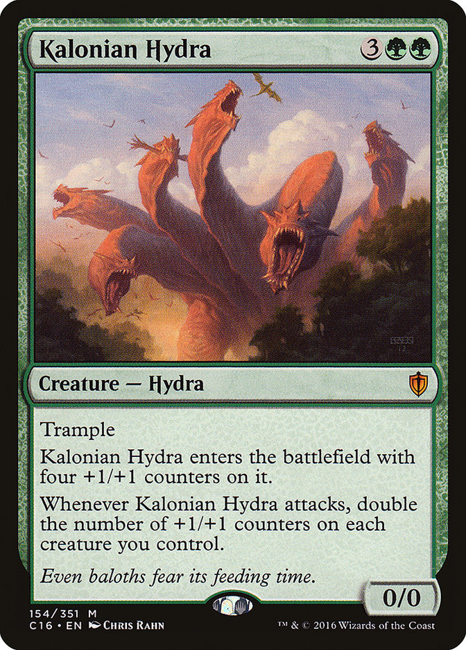 Kalonian Hydra [Commander 2016] | Kessel Run Games Inc. 