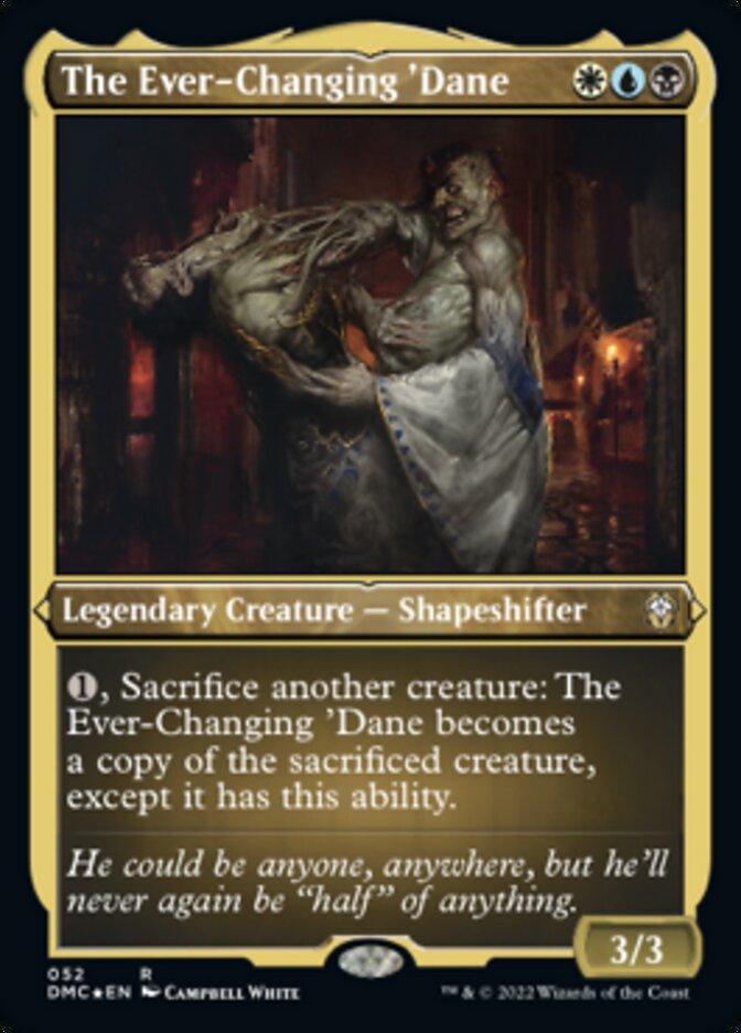The Ever-Changing 'Dane (Foil Etched) [Dominaria United Commander] | Kessel Run Games Inc. 
