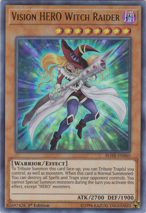 Vision Hero Witch Raider [BLHR-EN060] Ultra Rare | Kessel Run Games Inc. 