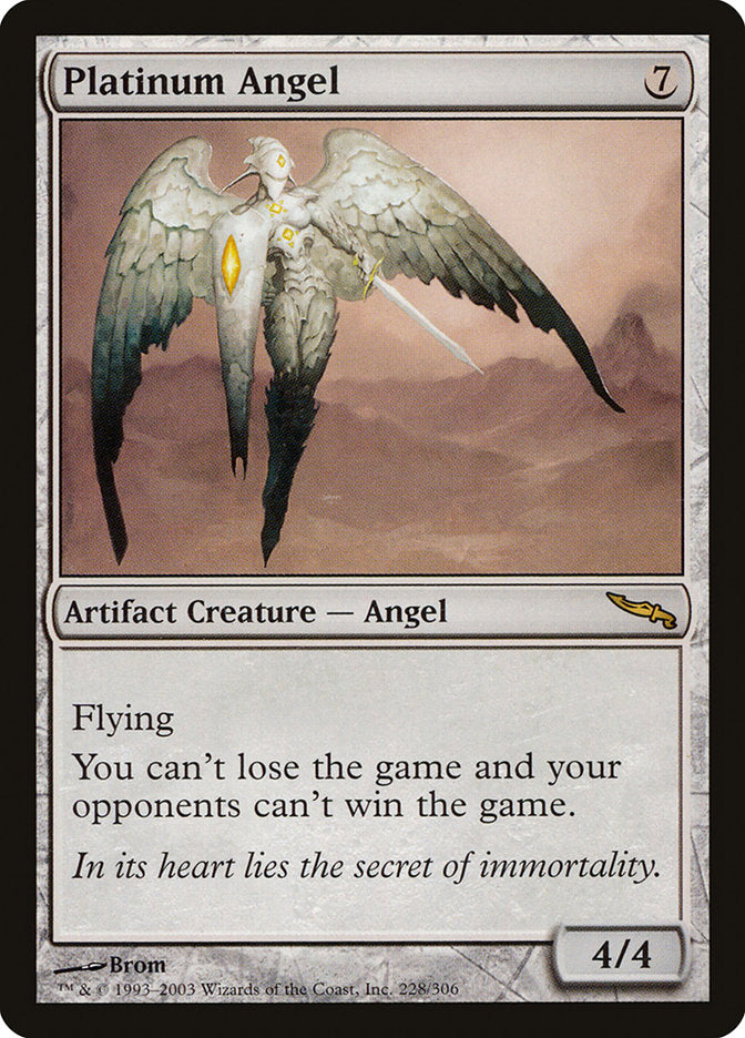Platinum Angel [Mirrodin] | Kessel Run Games Inc. 