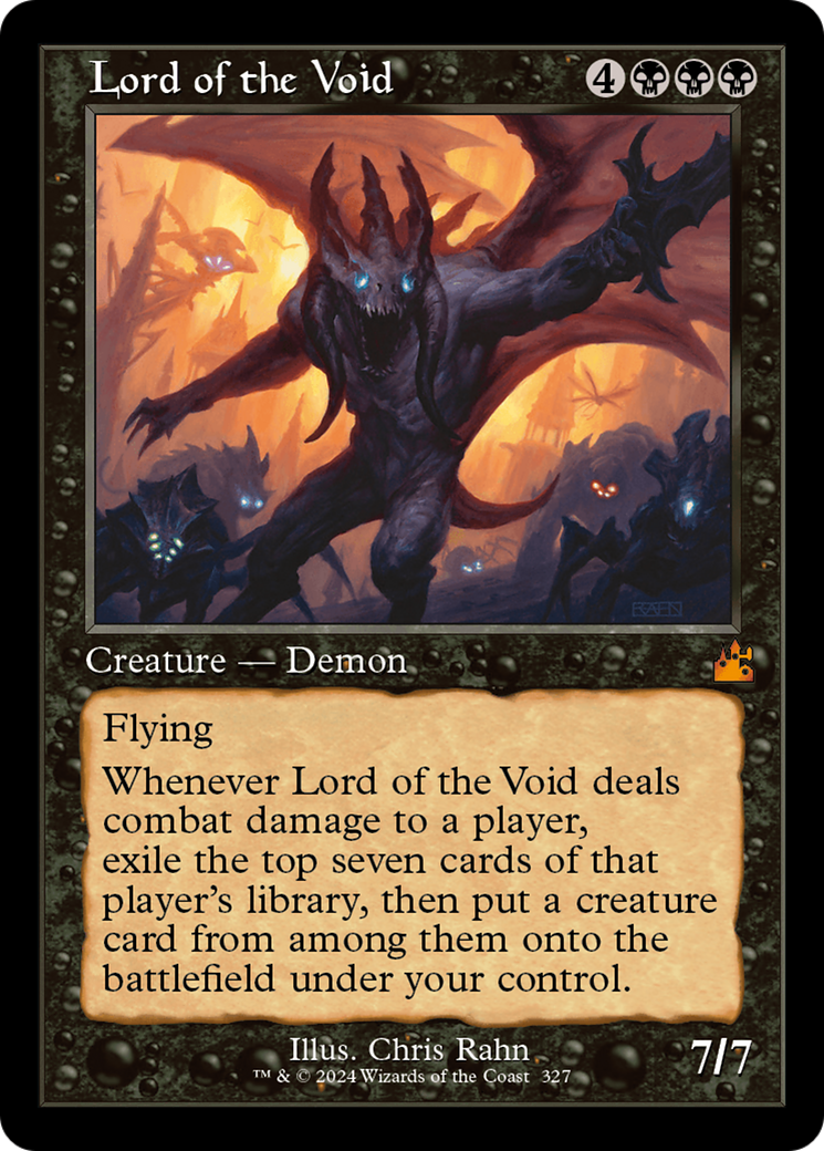 Lord of the Void (Retro Frame) [Ravnica Remastered] | Kessel Run Games Inc. 