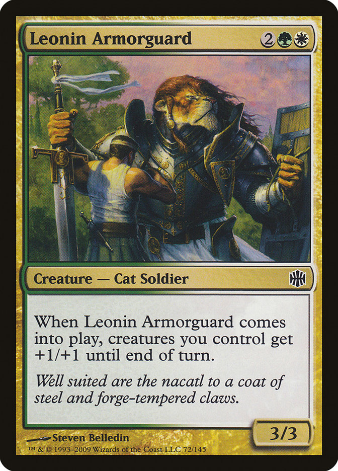 Leonin Armorguard [Alara Reborn] | Kessel Run Games Inc. 