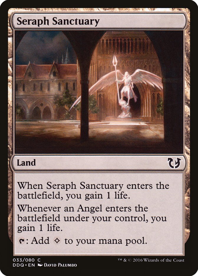 Seraph Sanctuary [Duel Decks: Blessed vs. Cursed] | Kessel Run Games Inc. 