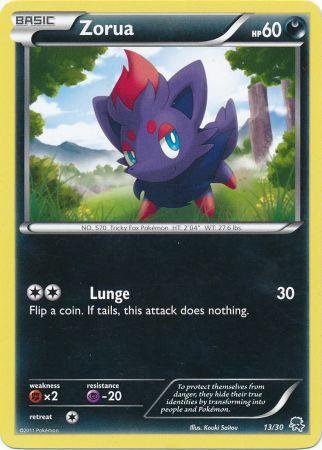 Zorua (13/30) [Black & White: Trainer Kit - Zoroark] | Kessel Run Games Inc. 