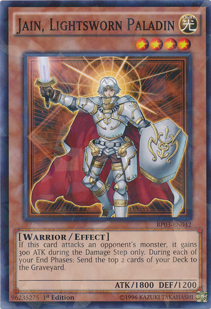 Jain, Lightsworn Paladin [BP03-EN042] Shatterfoil Rare | Kessel Run Games Inc. 