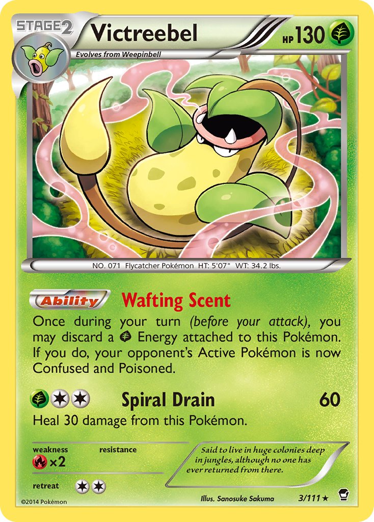 Victreebel (3/111) (Theme Deck Exclusive) [XY: Furious Fists] | Kessel Run Games Inc. 