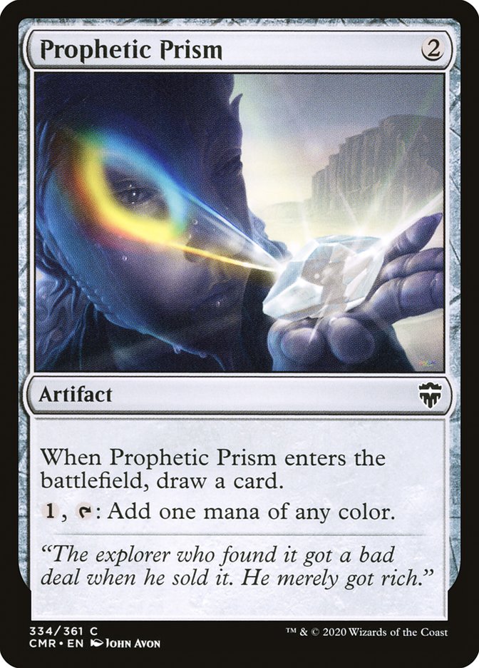 Prophetic Prism [Commander Legends] | Kessel Run Games Inc. 