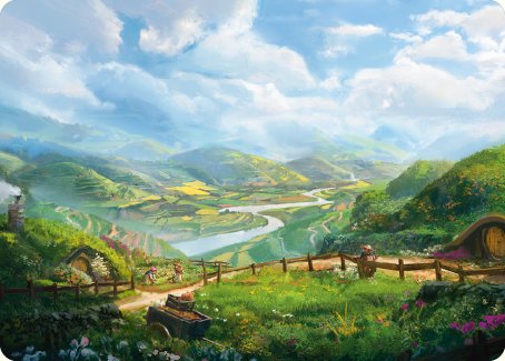 Plains Art Card [The Lord of the Rings: Tales of Middle-earth Art Series] | Kessel Run Games Inc. 