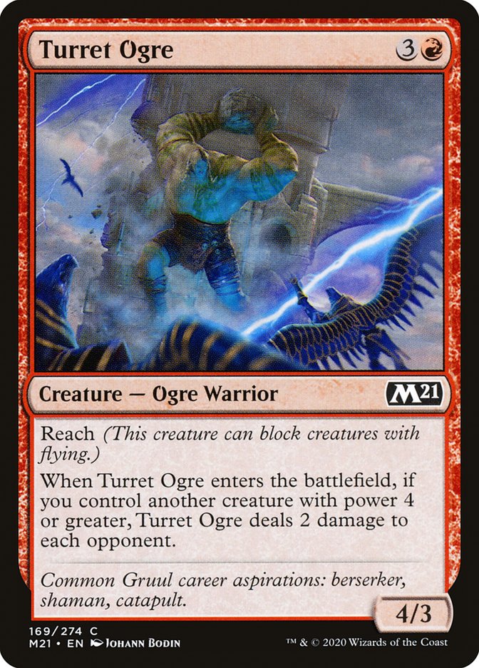 Turret Ogre [Core Set 2021] | Kessel Run Games Inc. 