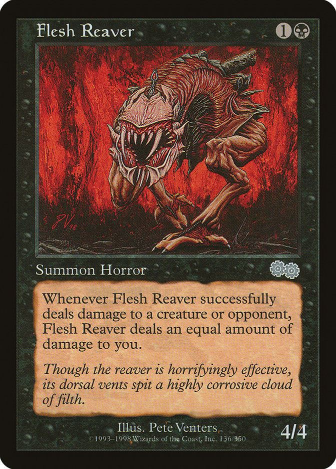Flesh Reaver [Urza's Saga] | Kessel Run Games Inc. 
