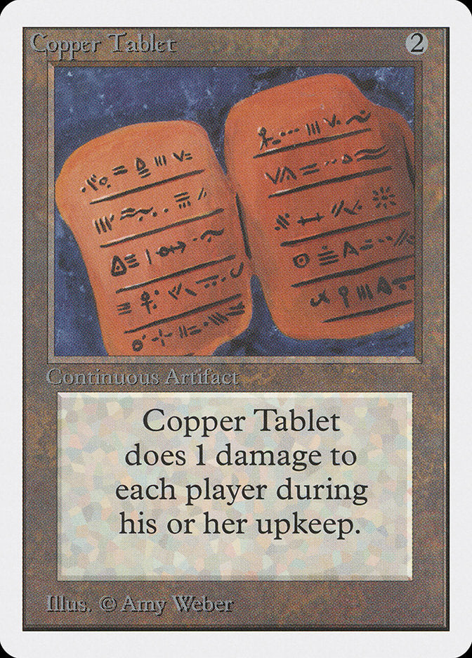 Copper Tablet [Unlimited Edition] | Kessel Run Games Inc. 