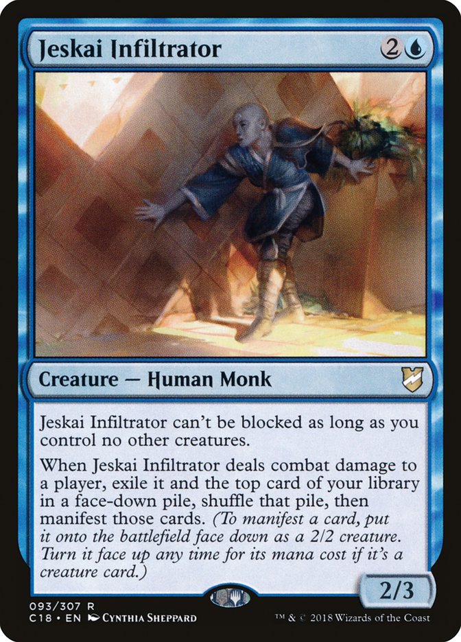 Jeskai Infiltrator [Commander 2018] | Kessel Run Games Inc. 