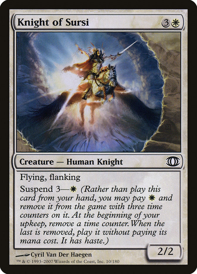 Knight of Sursi [Future Sight] | Kessel Run Games Inc. 