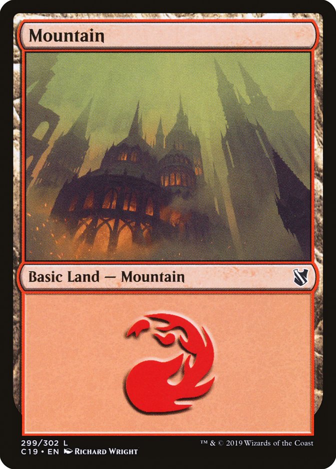 Mountain (299) [Commander 2019] | Kessel Run Games Inc. 