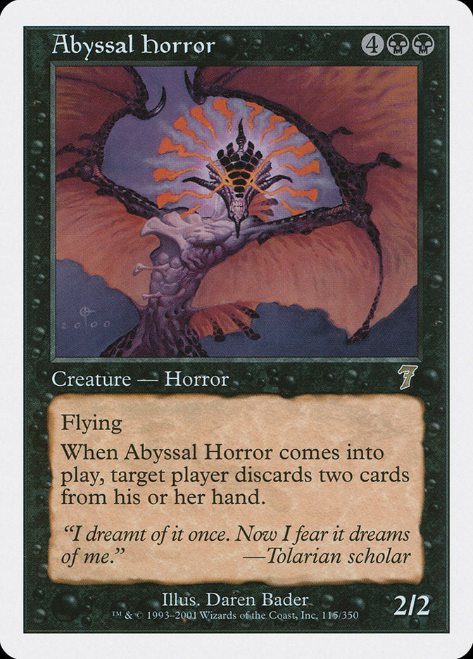 Abyssal Horror [Seventh Edition] | Kessel Run Games Inc. 