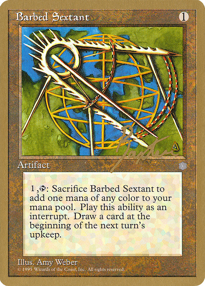 Barbed Sextant (George Baxter) [Pro Tour Collector Set] | Kessel Run Games Inc. 