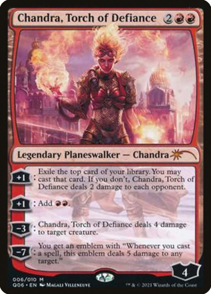 Chandra, Torch of Defiance [Pioneer Challenger Decks 2021] | Kessel Run Games Inc. 