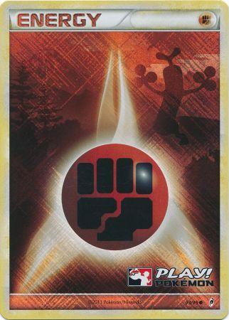 Fighting Energy (93/95) (Play Pokemon Promo) [HeartGold & SoulSilver: Call of Legends] | Kessel Run Games Inc. 