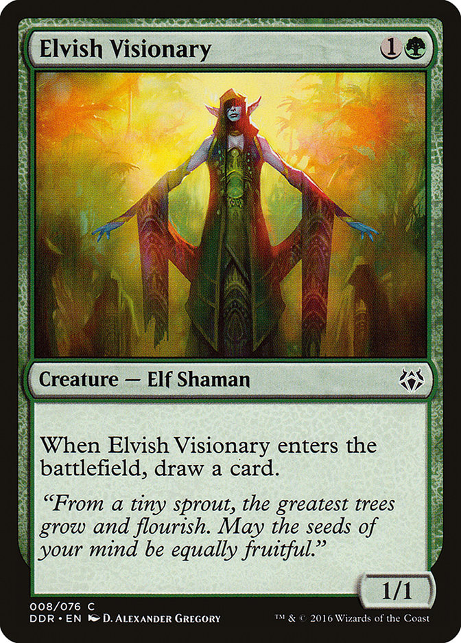 Elvish Visionary [Duel Decks: Nissa vs. Ob Nixilis] | Kessel Run Games Inc. 