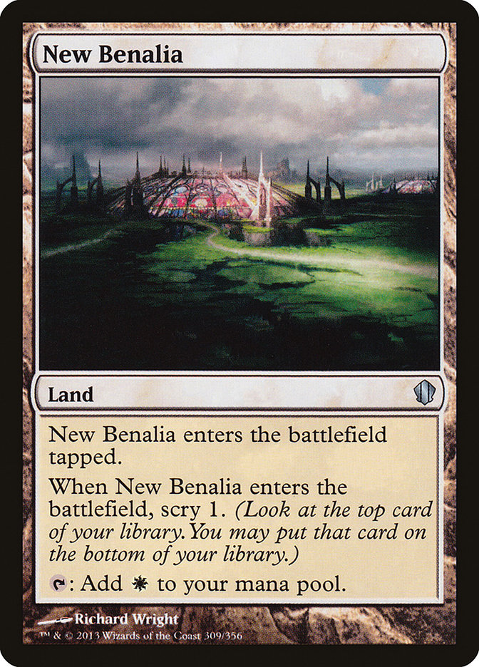 New Benalia [Commander 2013] | Kessel Run Games Inc. 