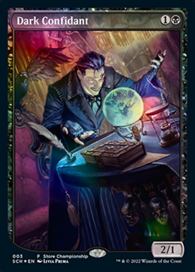 Dark Confidant (Extended Art) [Store Championships 2022] | Kessel Run Games Inc. 