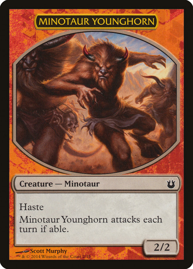 Minotaur Younghorn [Born of the Gods Battle the Horde] | Kessel Run Games Inc. 