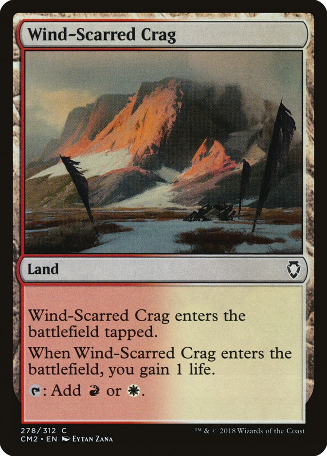 Wind-Scarred Crag [Commander Anthology Volume II] | Kessel Run Games Inc. 
